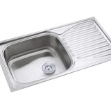 Chiuveta Inox SN7002/Q32S, 78 X 43,5 Cm, cuva pe stanga